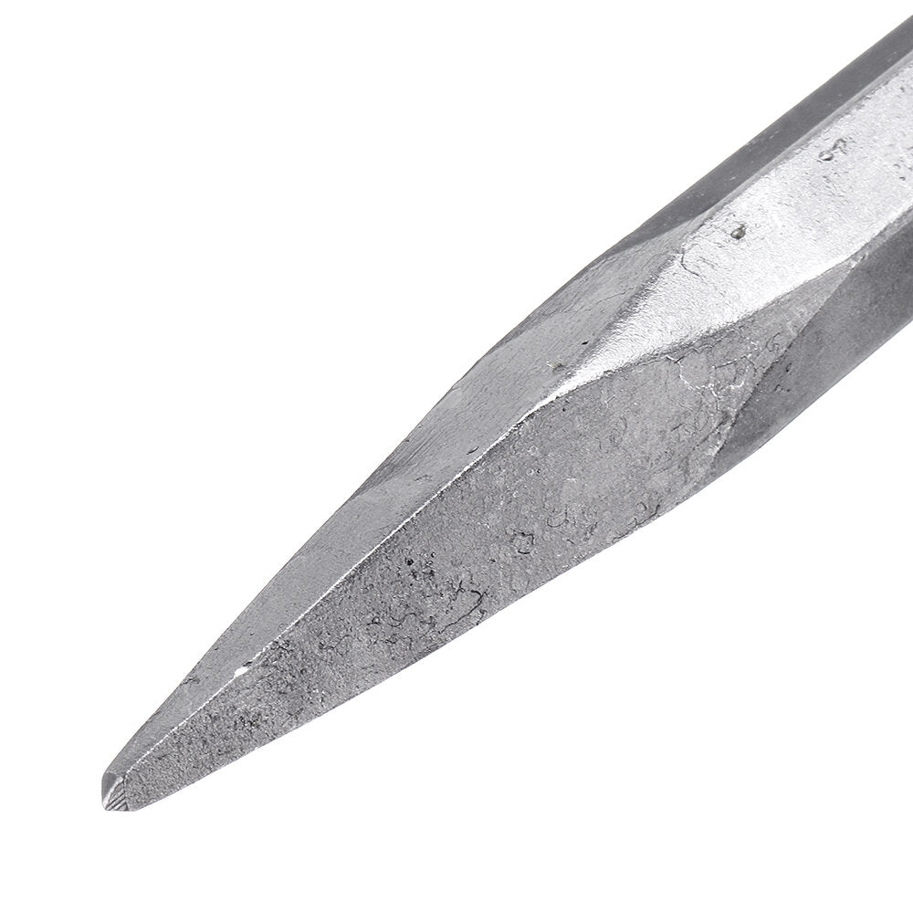 17 x 280/400/600mm spitse/flat head hex shank boor voor hammer boormachine slot