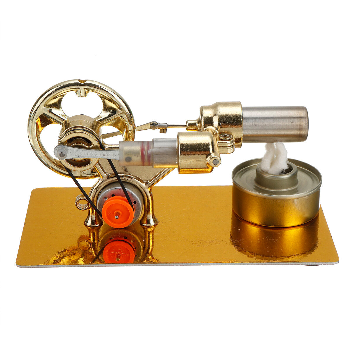 1 stuks 16 x 8.5 x 11 cm physical science dhz kits stirling engine model met onderdelen