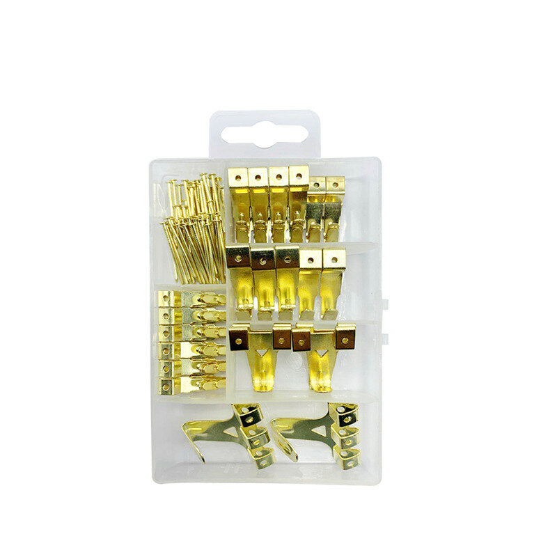 130 stuks foto fotohangers kit frame ophanghaken