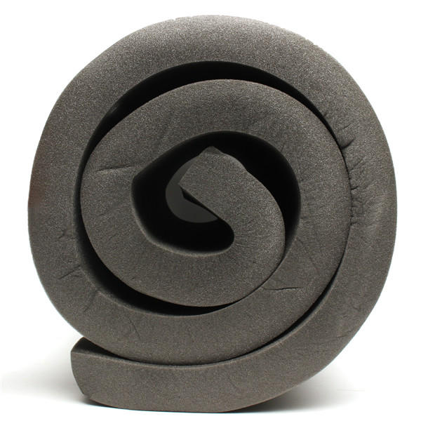 200x60x5cm zwart hoge dichtheid zitting schuimrubber vervanging bekleding kussen schuim