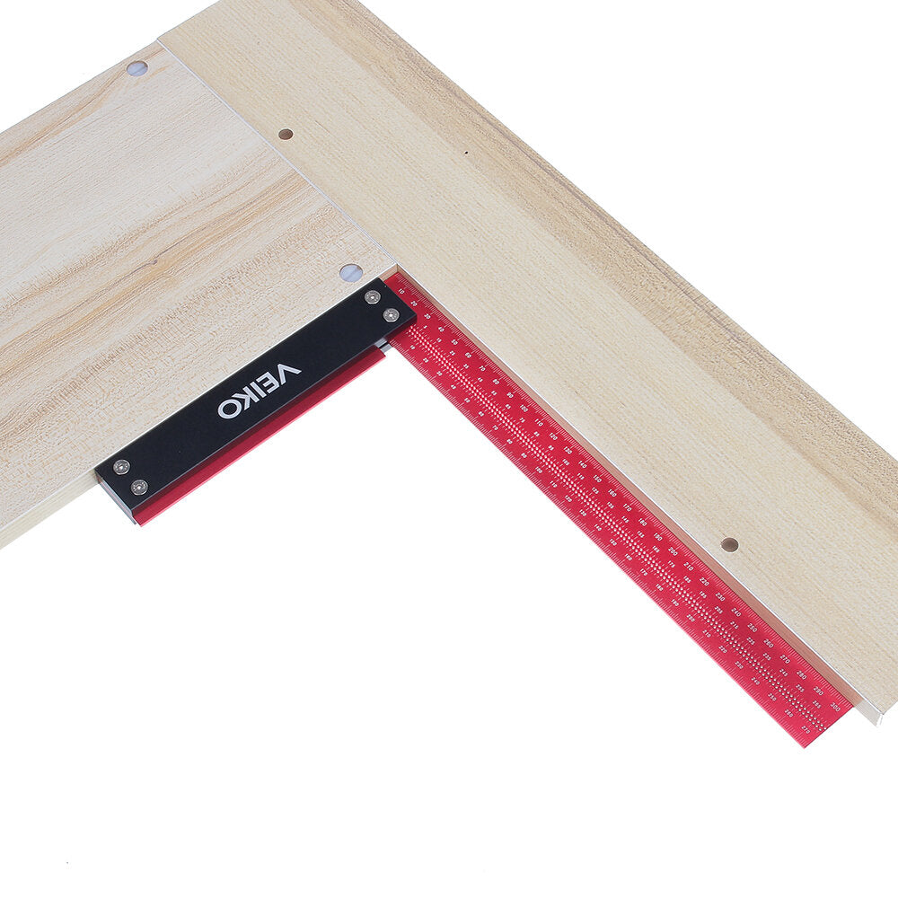signature precision square 300 mm gegarandeerd t-snelheidsmeting liniaal voor het meten en markeren van houtbewerking timmerlieden aluminiumlegering professioneel gebruik in timmerwerk