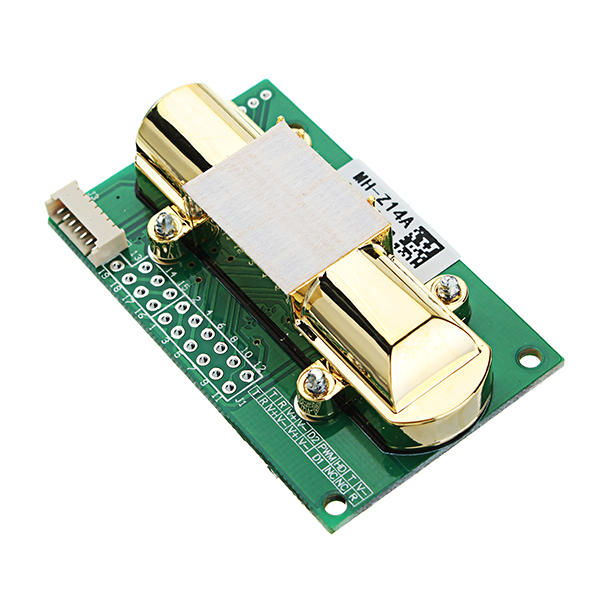 ndir co2-sensor mh-z14a pwm ndir infrarood kooldioxide-sensormodule seriële poort 0-5000ppm-controller