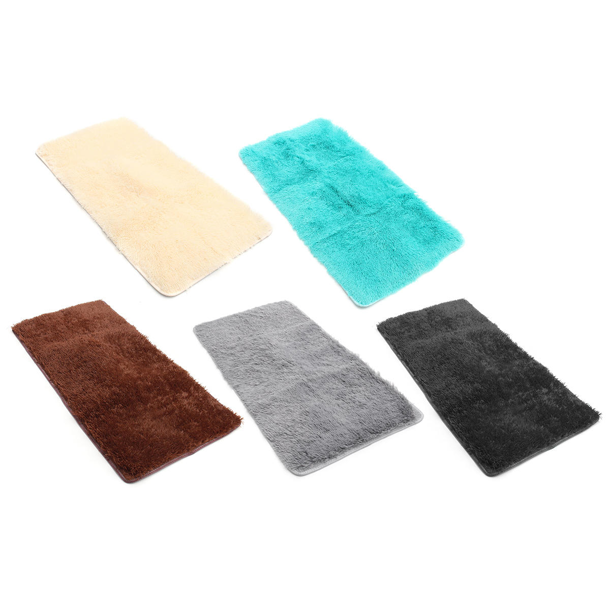 zachte pluizige vloerkleden antislip shaggy vloerkleed thuis slaapkamer vloerbedekking