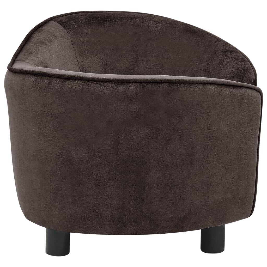 hondensofa bruin 27.2 x19.3 x15.7 pluche