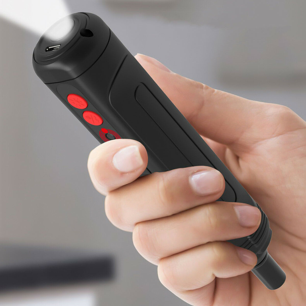 4v elektrische schroevendraaier oplaadbare contactloze inductiestroomspanningstest