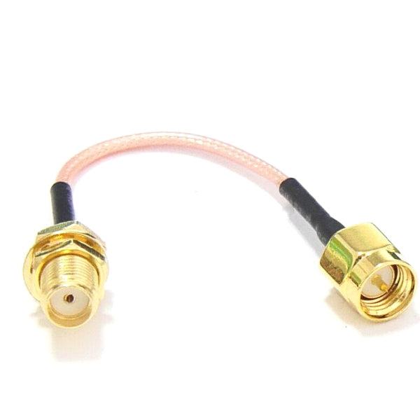 60 mm laag verlies antenne verlengsnoer draad vaste basis voor antenne sma rp-sma rc drone