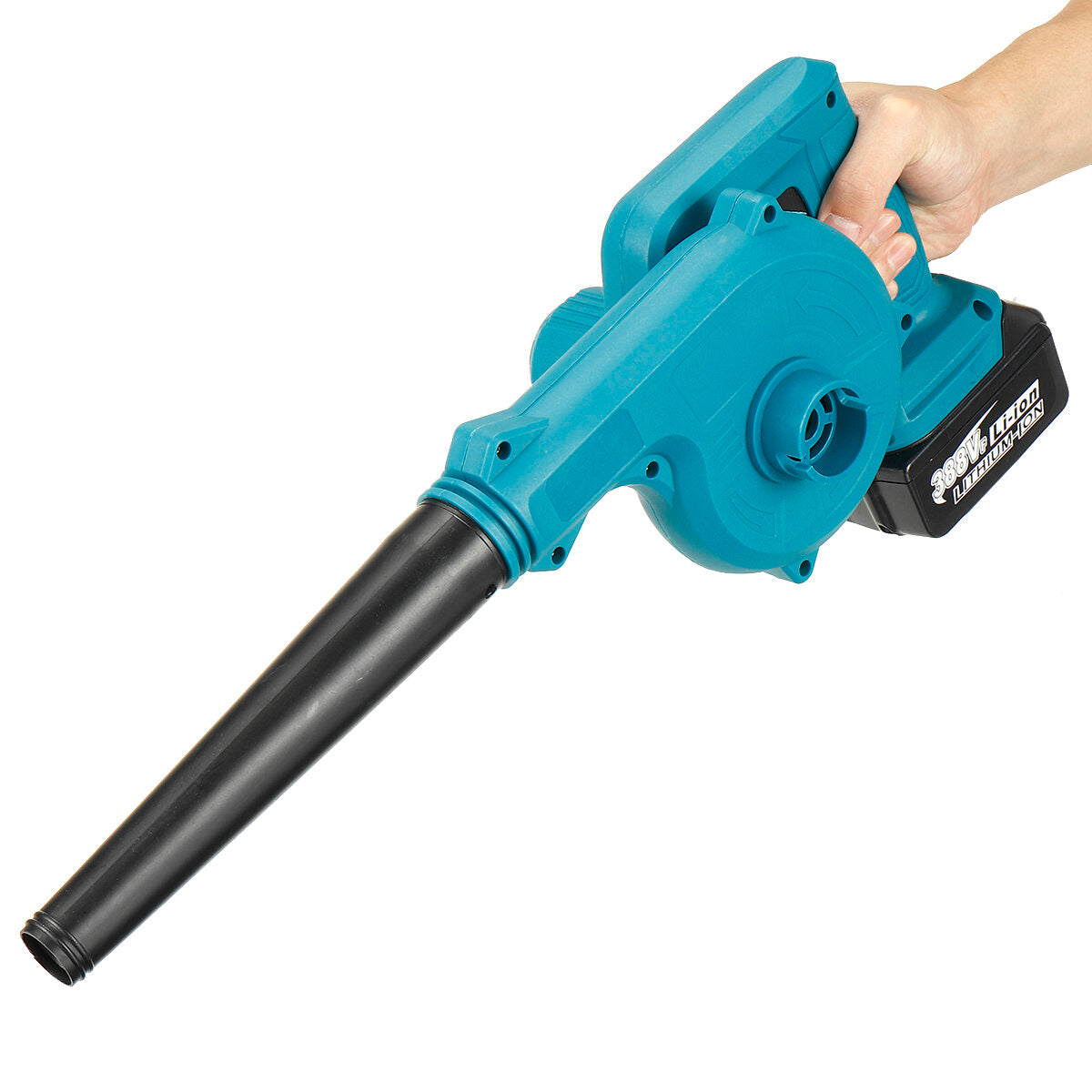2200w 2-in-1 2.4ah thuis auto elektrische luchtblazer vacuüm dust sustion collector bladblazer w/geen/1/2 24000mah batterij voor makiita