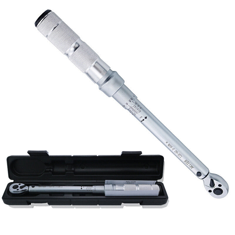 ariter momentsleutel 0.5-500n.m 1/4 3/8 1/2 vierkante drive hoge nauwkeurigheid auto fiets reparatie handgereedschap spanner momentsleutel