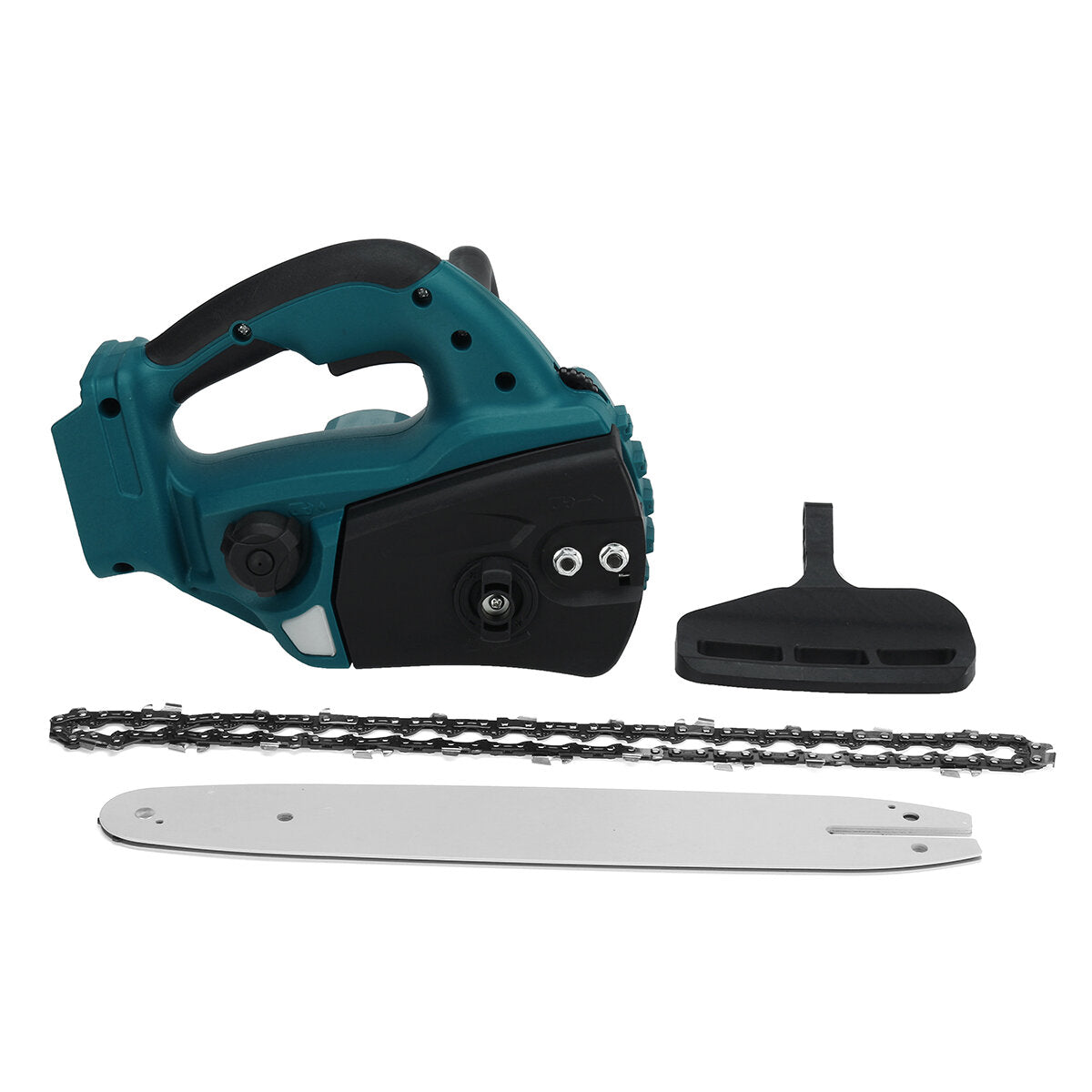 388vf 5000w 10 inch draagbare elektrische kettingzaag snoeien kettingzaag oplaadbare houtbewerking elektrisch gereedschap hout cutter w/1/2 batterij eu plug