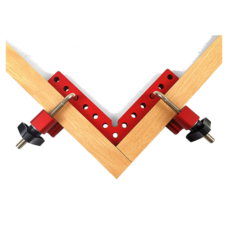 houtbewerking precisieklemmen vierkant l-vormig extra armatuur splicing board positioneringspaneel vaste clip timmerman vierkante liniaal houtbewerkingsgereedschap
