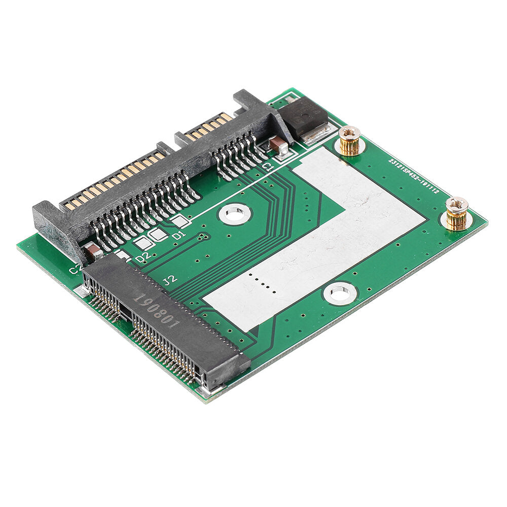 msata ssd naar 2.5 inch sata 6.0gps adapter converter card module board mini pcie ssd compatibel sata3.0gbps / sata 1.5gbps