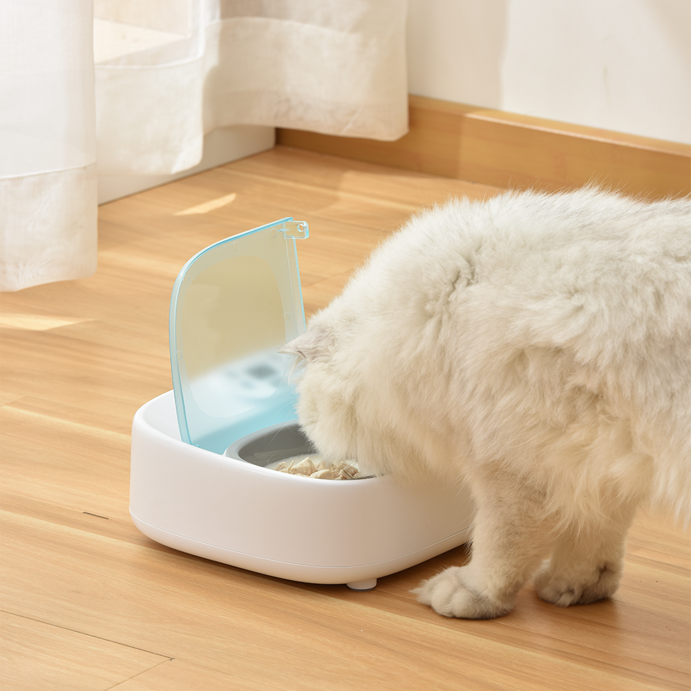 petoneer pf003 twee-maaltijd huisdier feeder smart puppy intelligente hond benodigdheden scheidbare kat dubbele kommen timing schotel voeden