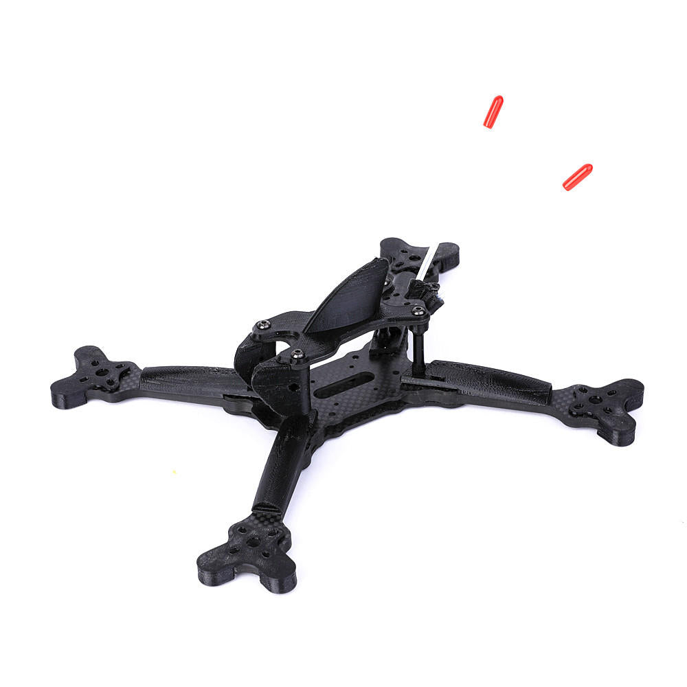 gb series ranger 215 215 mm stretch x-koolstofvezelframe-set 5 mm arm met tpu-onderdelen voor fpv rc drone
