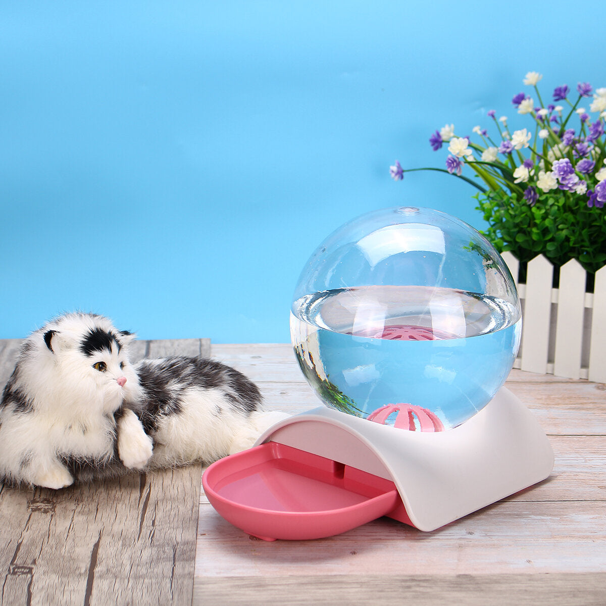 2.8l automatische dieren fontein kat kat hond water dispenser grote intersting drinkbak plastic automatische feeders