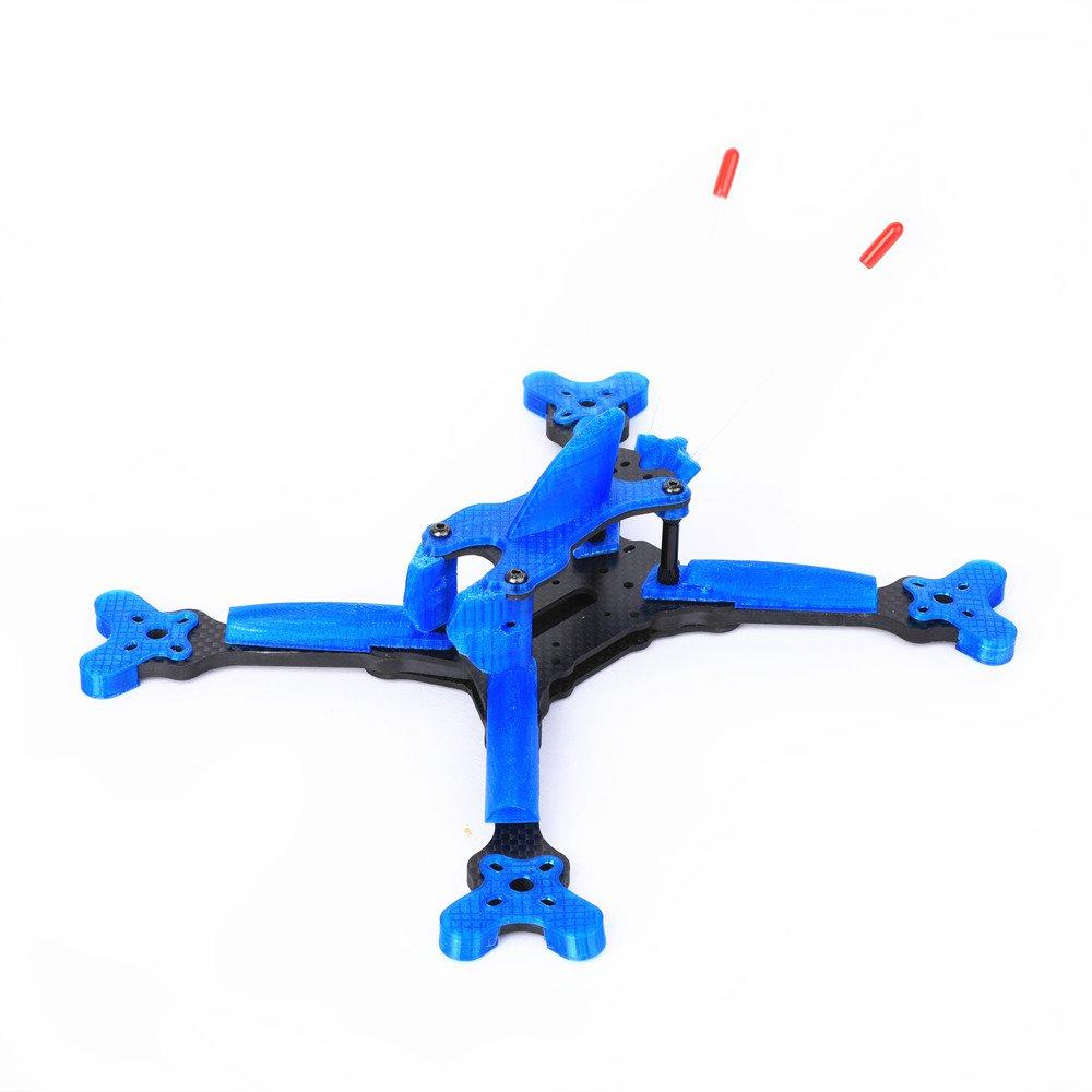 gb series ranger 215 215 mm stretch x-koolstofvezelframe-set 5 mm arm met tpu-onderdelen voor fpv rc drone