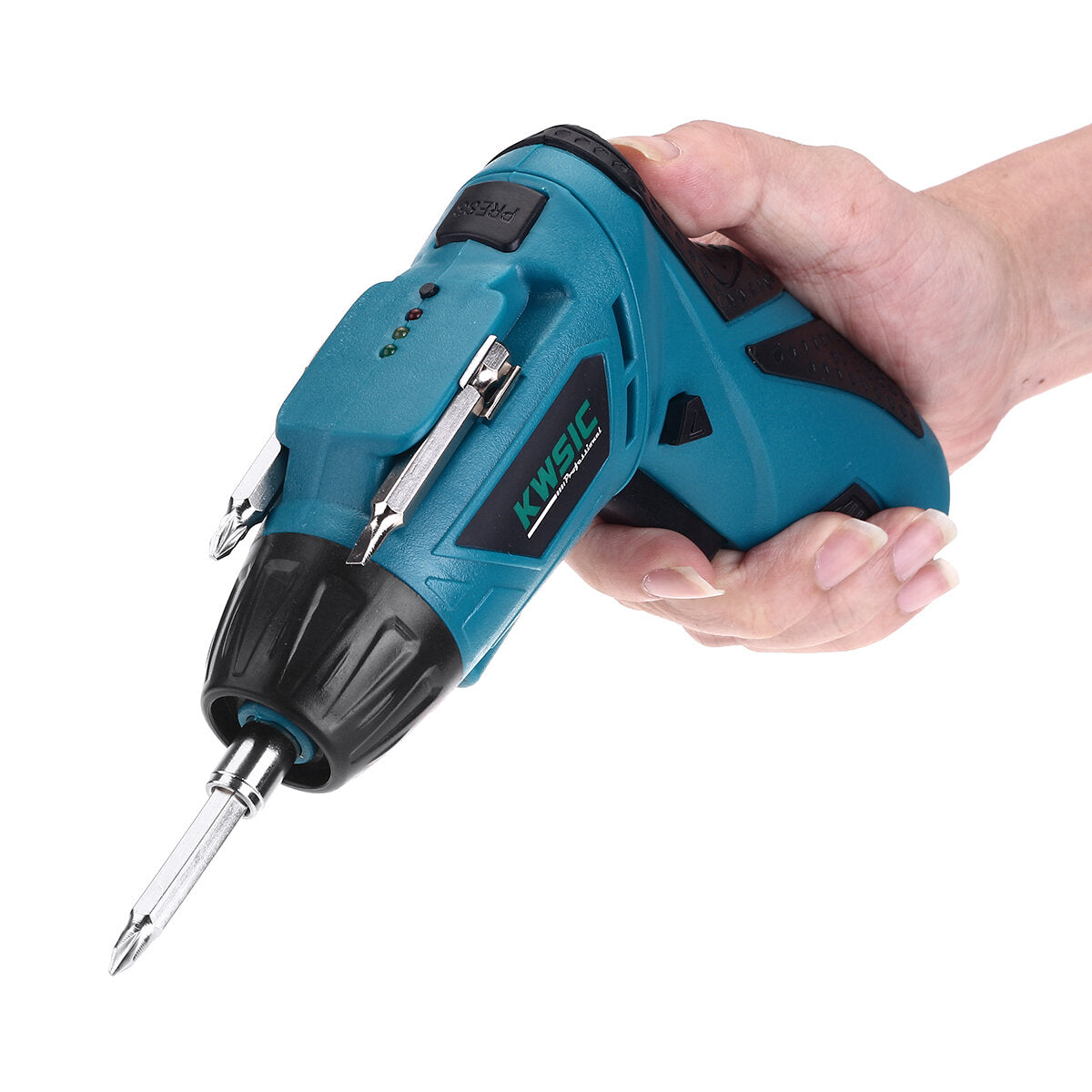 4.8v elektrische boor schroevendraaier oplaadbare draadloze schroevendraaier tool boor set