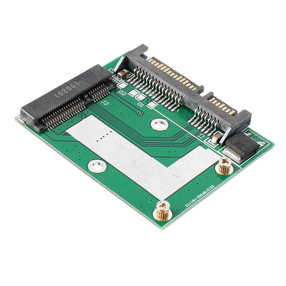 msata ssd naar 2.5 inch sata 6.0gps adapter converter card module board mini pcie ssd compatibel sata3.0gbps / sata 1.5gbps
