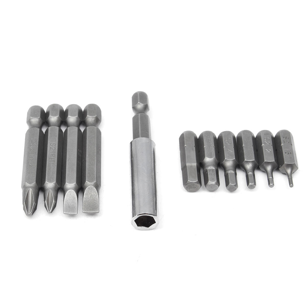 penggoog 0634 11-delige magnetische schroevendraaierbits phillips torx s2 elektrische schroevendraaier