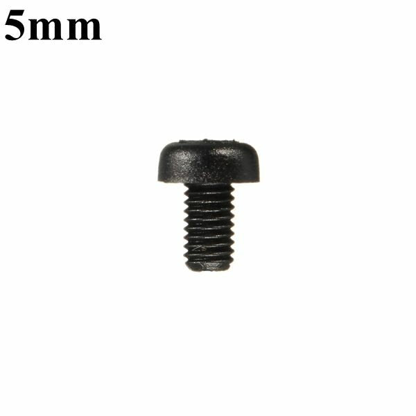 m3nh4 m3 nylon schroefbout zwart ronde phillips-schroefmoer nylon pcb-afstandhouderassortiment 5-25 mm 20st