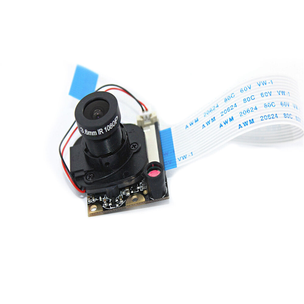 hbv-1509ir-cut 5mp rpi 75° fov 3.6 mm cameramodule ov5647 focus instelbaar nachtzicht dag- en nachtschakelaar camerakaart met automatische ir-cut