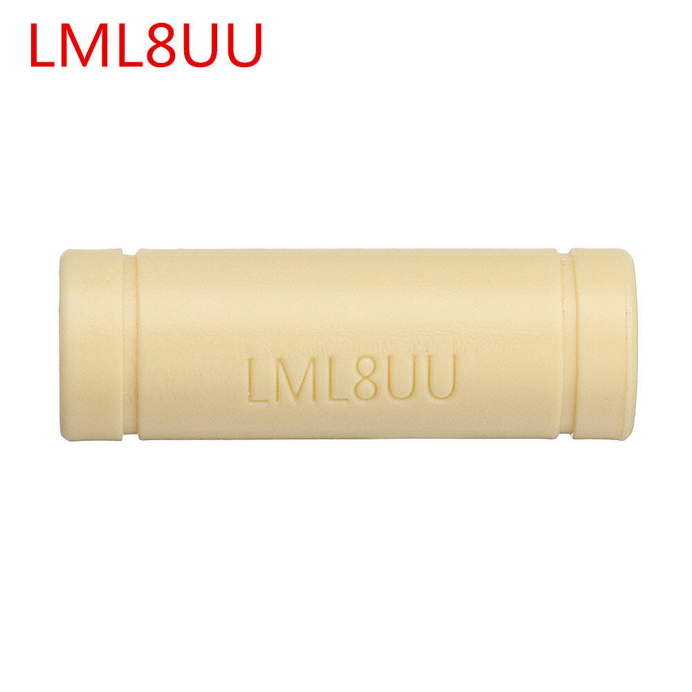 lml6uu lml8uu lml10uu massief kunststof polymeer lineair lager lang type glijbus voor cnc-gereedschap