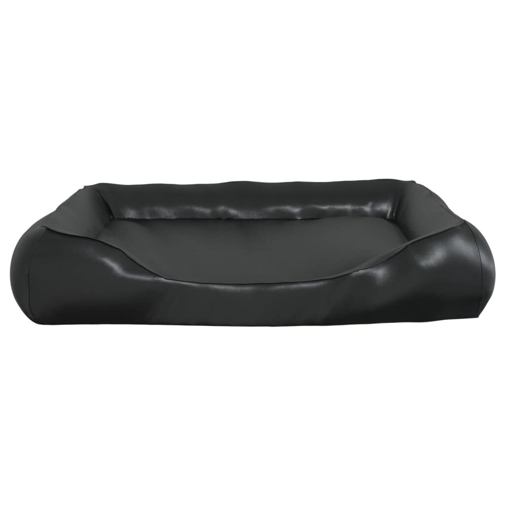 hondenmand 80x68x23 cm kunstleer zwart