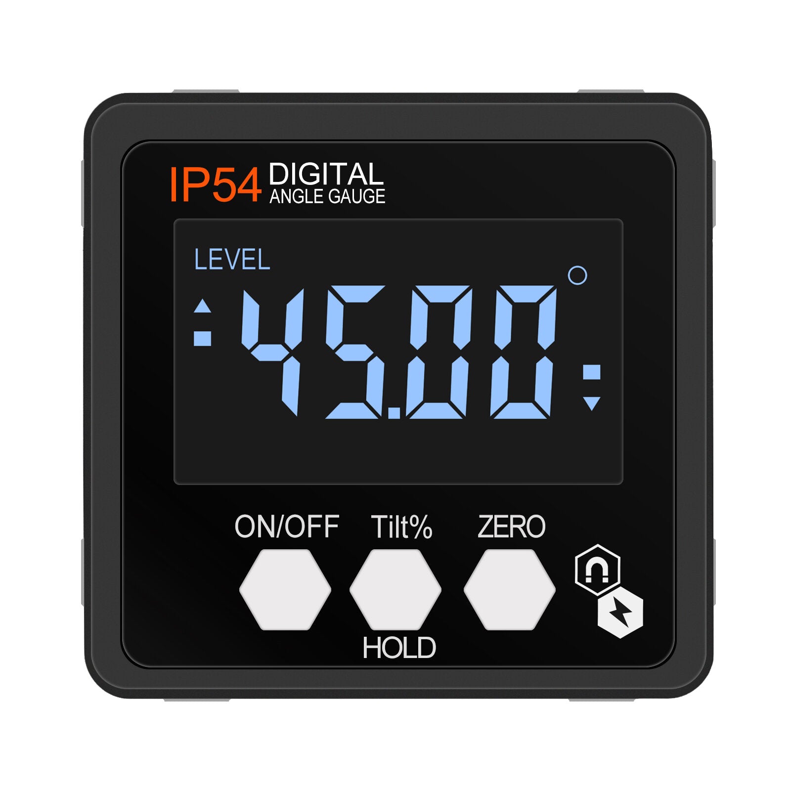 etopoo 4 * 90 graden bijgewerkte precisie digitale gradenboog inclinometer level box digitale hoekzoeker bevel box met magneetvoet