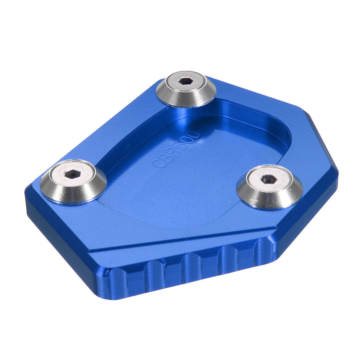 cnc aluminium kickstand zijstandaard pad voor honda cbr500r cb500f / x 2013-2015