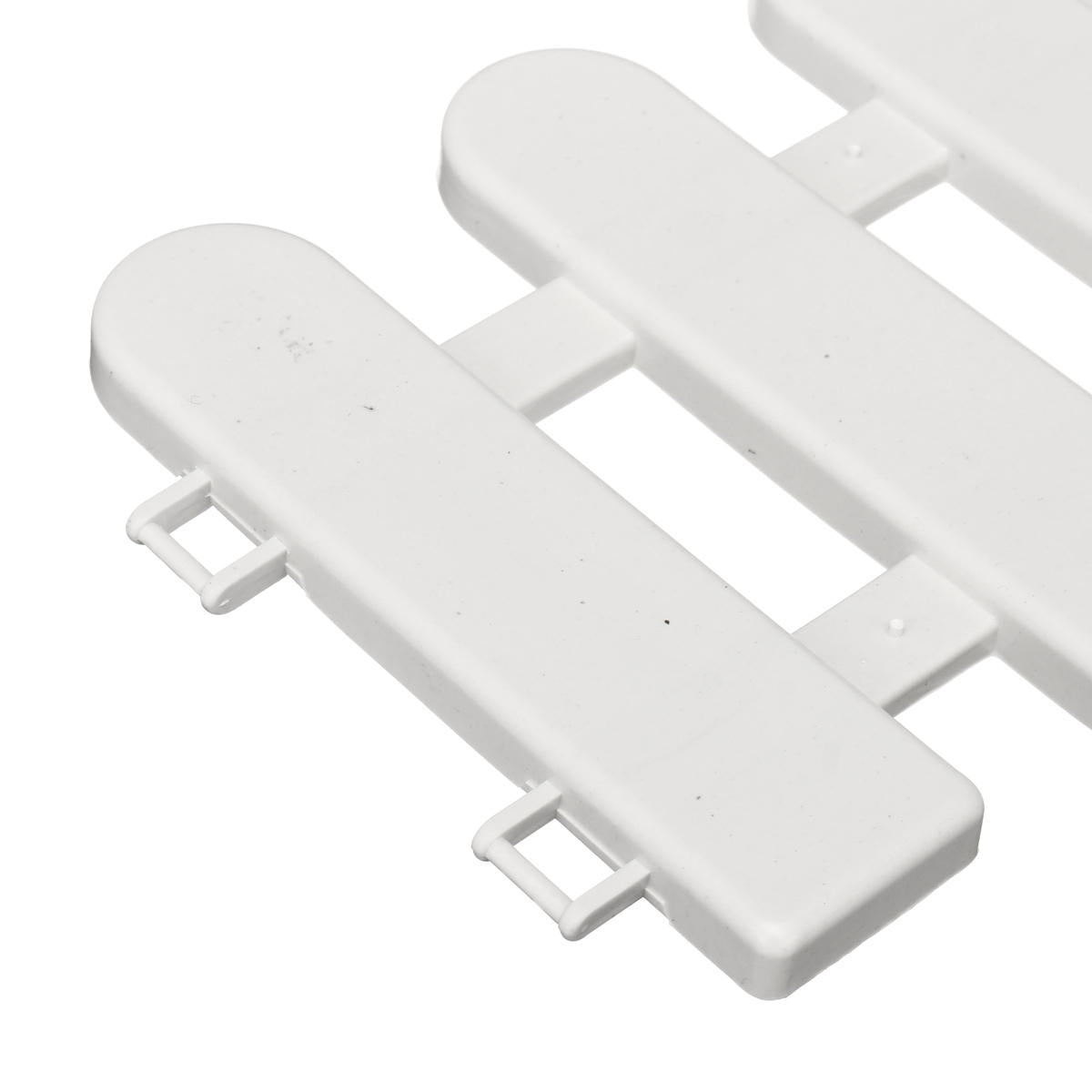 12 stuks flexibele tuin gazon gras rand piket grenspaneel kunststof muur hek board: