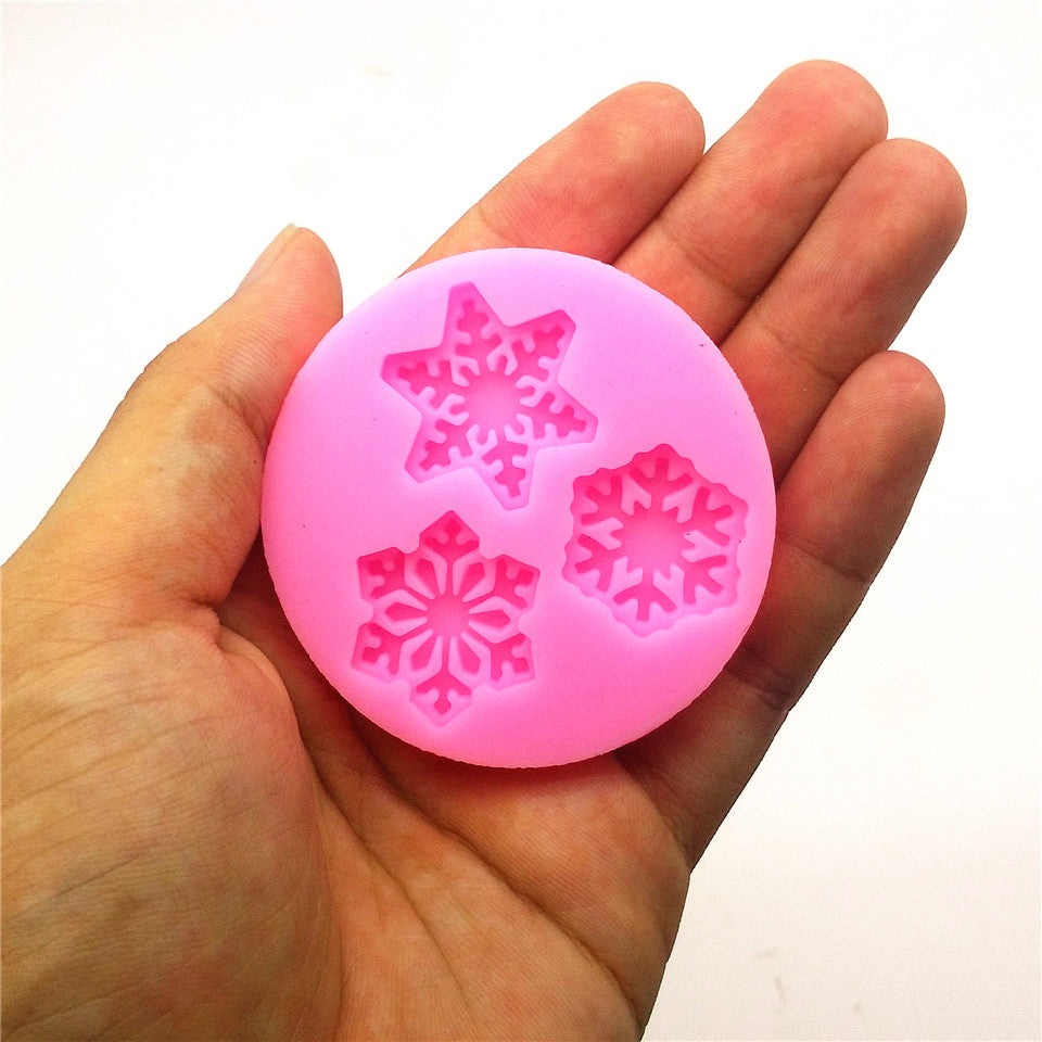 kerstboom sneeuwvlok sneeuwpop leaf decoratie kerstcadeautjes reeks fondant cake mold
