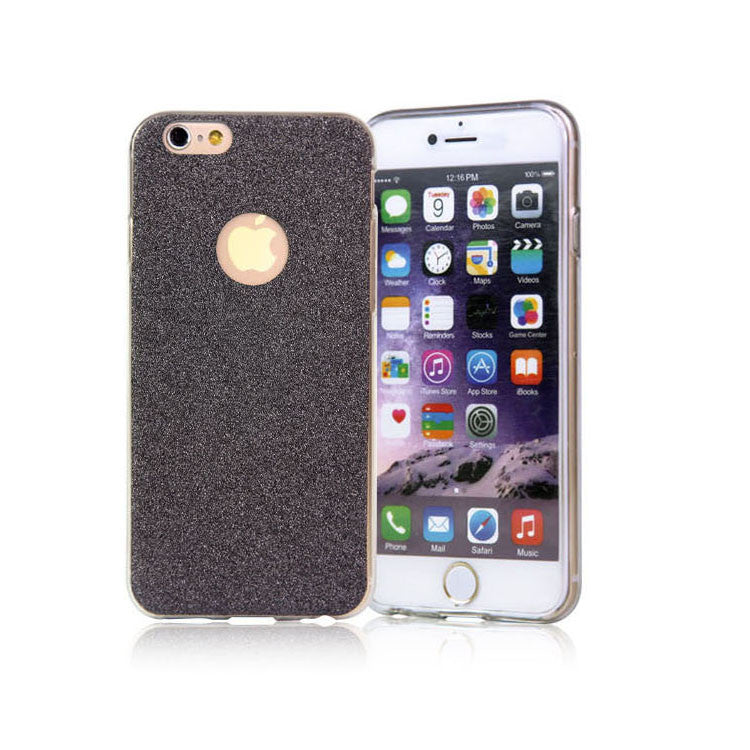 Diamond flash Glitter Zachte siliconen case voor de iPhone 6S 6 Plus 5 5S