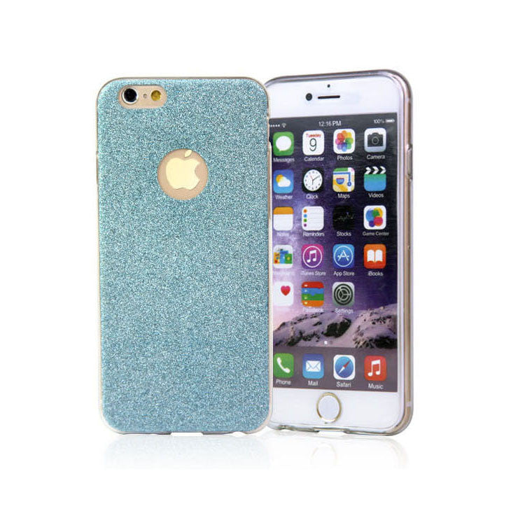 Diamond flash Glitter Zachte siliconen case voor de iPhone 6S 6 Plus 5 5S