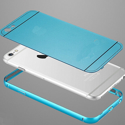 Ultra Dun Aluminium frame + achterkant cover voor een Iphone 6 of Iphone 6 plus